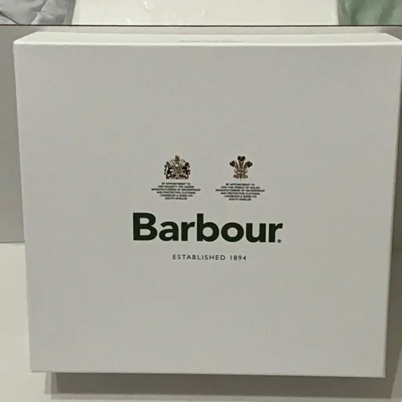 NEW BARBOUR‎ Knitted ribbed NAVY MENS SCARF & BEANIE HAT SET IN GIFT BOX - Picture 7 of 7
